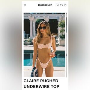 CLAIRE RUCHED BIKINI